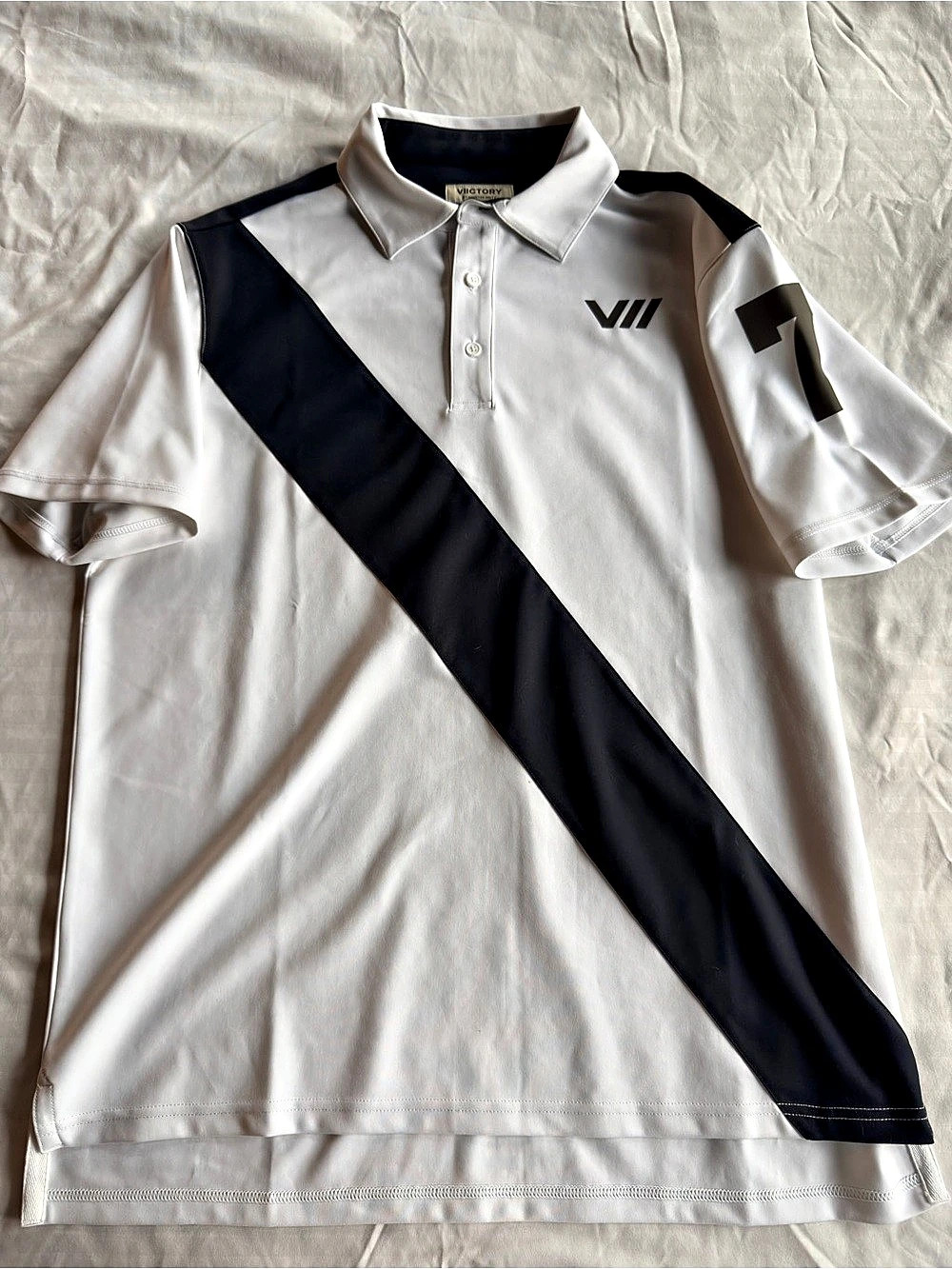 Victory by V. Augusto Re Color Block Polo Size Large